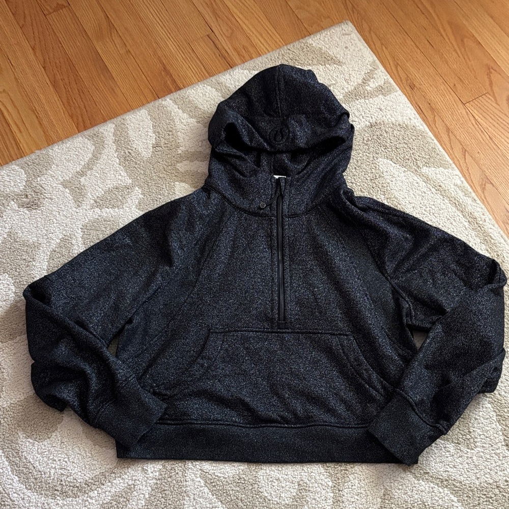 Lululemon Oversized Cropped Scuba Hoodie